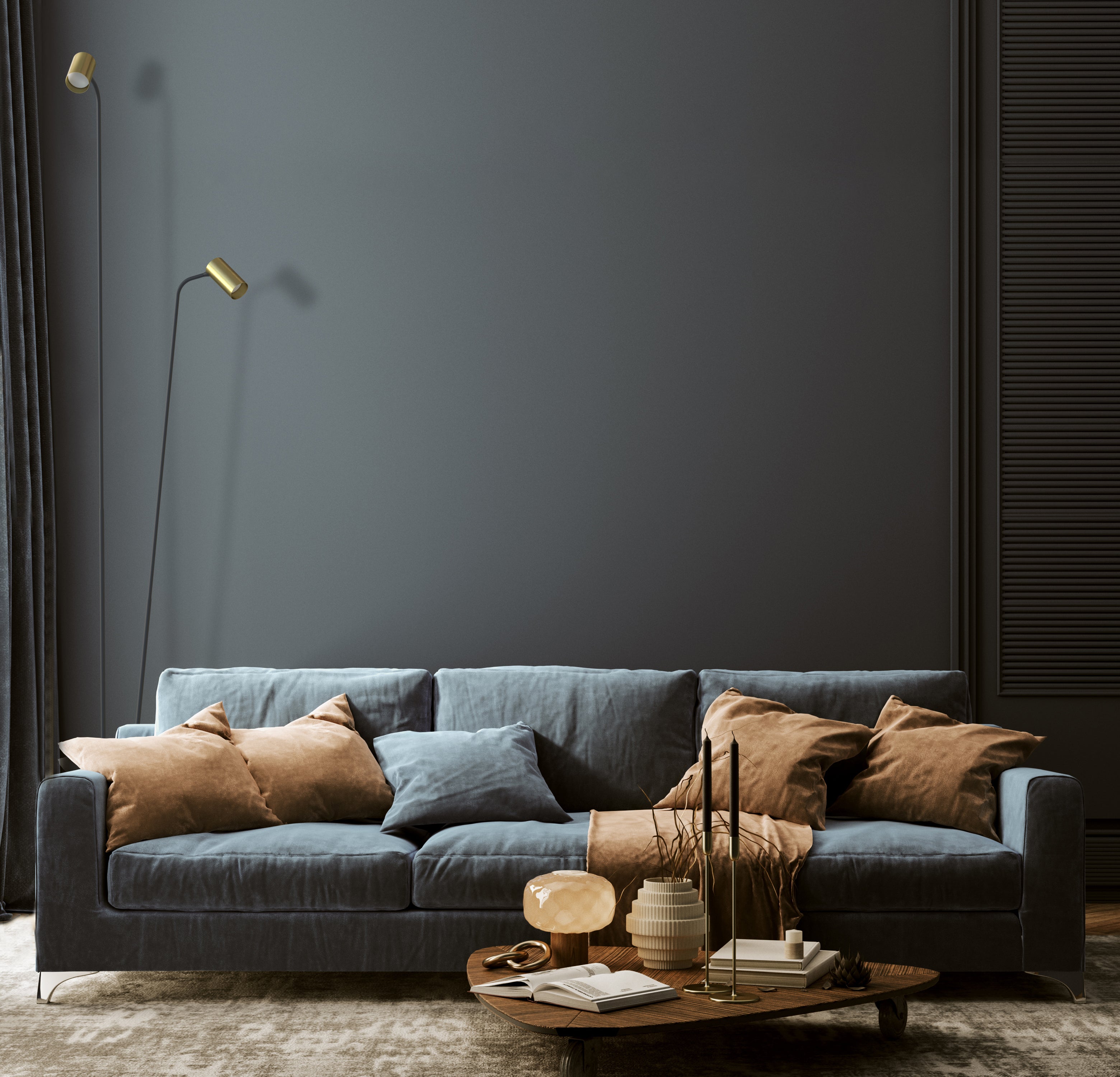 Nowodvorski Lampa podłogowa MONO 10W only LED 50/60Hz - Lity mosiądz - Miedziany II