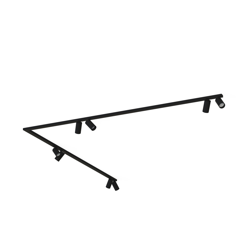 Nowodvorski Reflektorek / Spot MONO CORNER 2x200 10W only LED 50/60Hz - Stal lakierowana - Czarny II