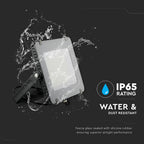 150W Naświetlacz LED SMD / Chip SAMSUNG / Barwa:4000K / Obudowa: Czarna / Wydajność: 120lm/w