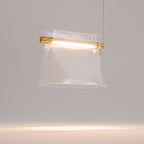 Maytoni Lampa wisząca Cabaret - Metal - Mosiądz MOD170PL-L8BS3K