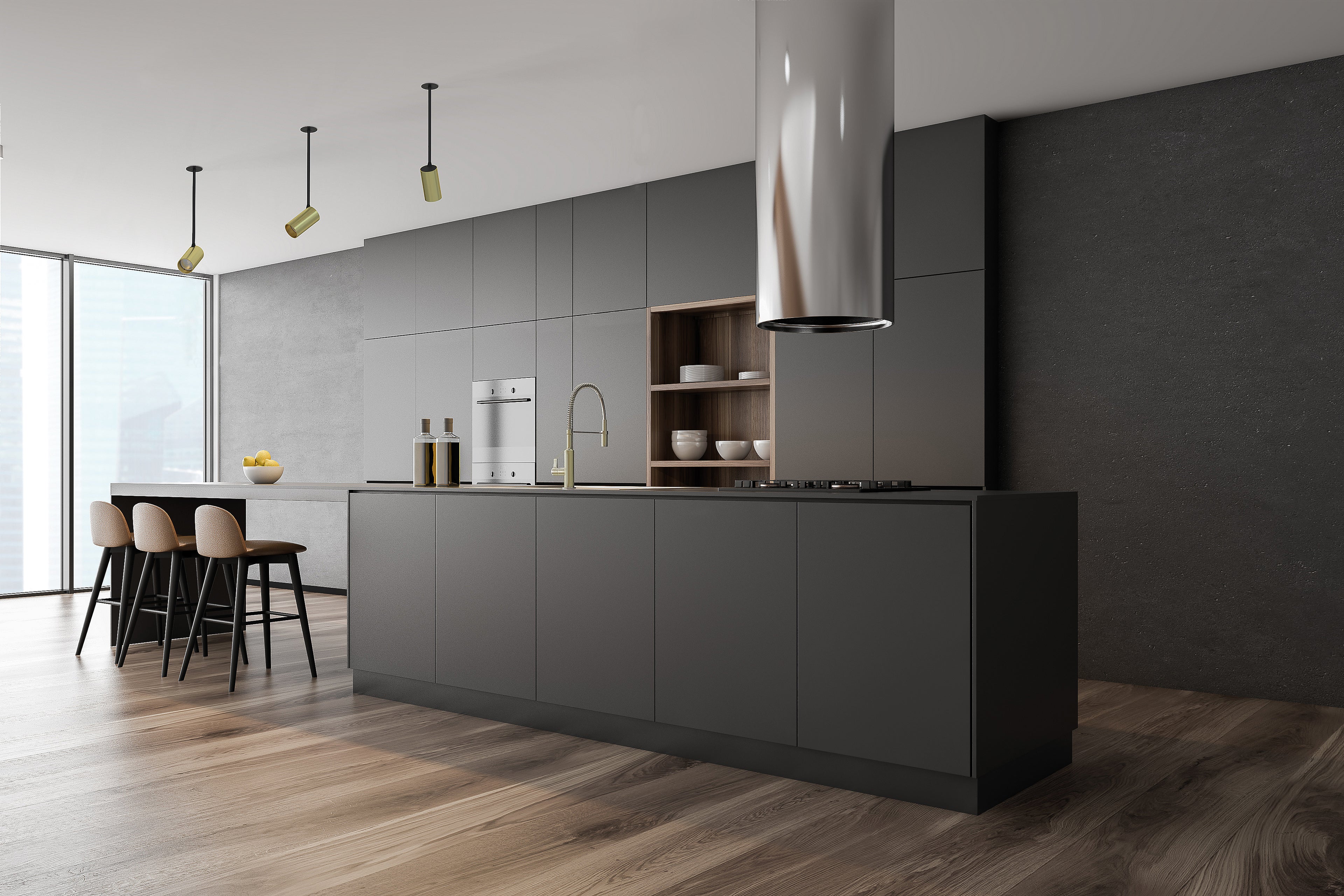 Nowodvorski Reflektorek / Spot MONO LONG M 10W only LED 50/60Hz - Lity mosiądz - Miedziany