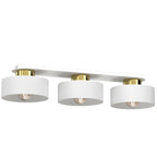 plafon Marti white/gold 3xE27