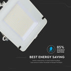 150W Naświetlacz LED SMD / Chip SAMSUNG / Barwa:6400K / Obudowa: Biała / Wydajność: 120lm/w