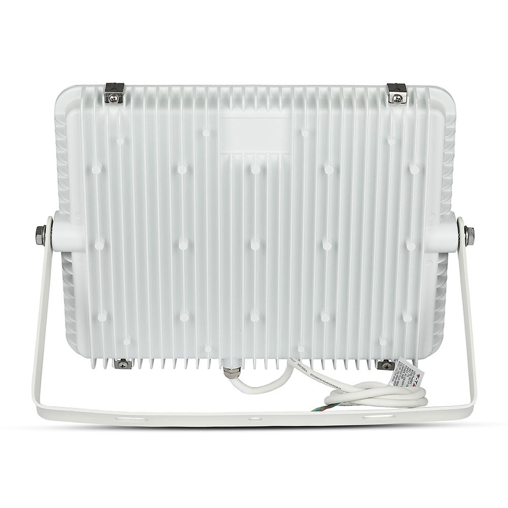150W Naświetlacz LED SMD / Chip SAMSUNG / Barwa:6400K / Obudowa: Biała / Wydajność: 120lm/w