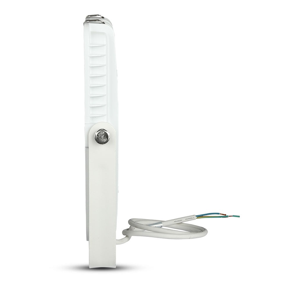 150W Naświetlacz LED SMD / Chip SAMSUNG / Barwa:6400K / Obudowa: Biała / Wydajność: 120lm/w