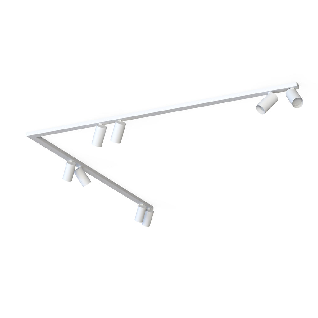 Nowodvorski Reflektorek / Spot MONO CORNER 2x150 10W only LED 50/60Hz - Stal lakierowana - Biały II