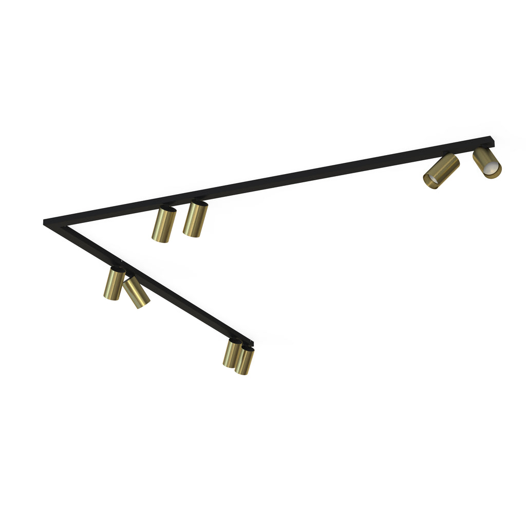Nowodvorski Reflektorek / Spot MONO CORNER 2x150 10W only LED 50/60Hz - Lity mosiądz - Miedziany