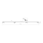 Nowodvorski Reflektorek / Spot MONO 2x200 10W only LED 50/60Hz - Lity mosiądz - Miedziany 7756