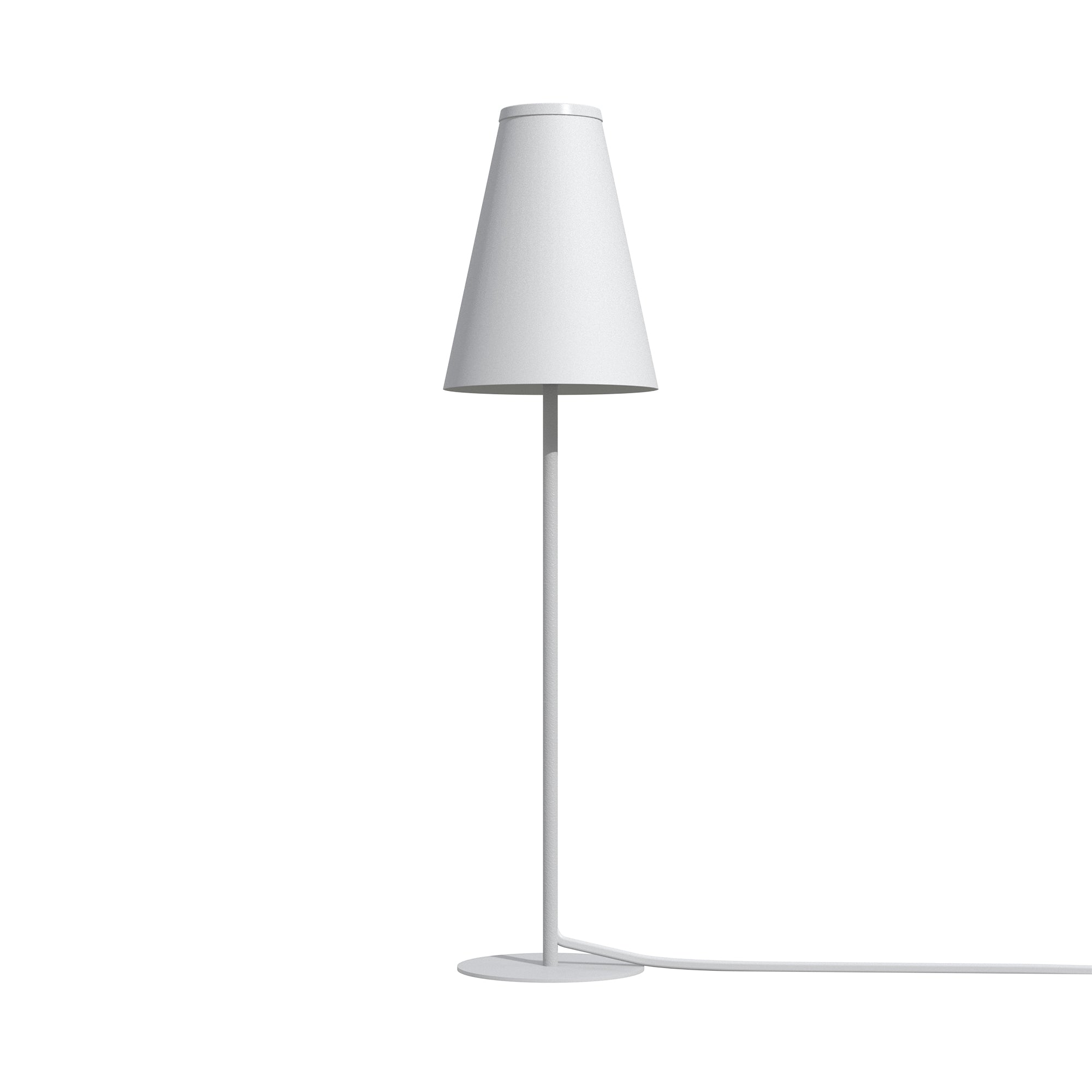 Nowodvorski Lampa stołowa TRIFLE 10W only LED 50/60Hz - Tkanina - Biały