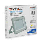 150W Naświetlacz LED SMD / Chip SAMSUNG / Barwa:4000K / Obudowa: Szara / Wydajność: 120lm/w