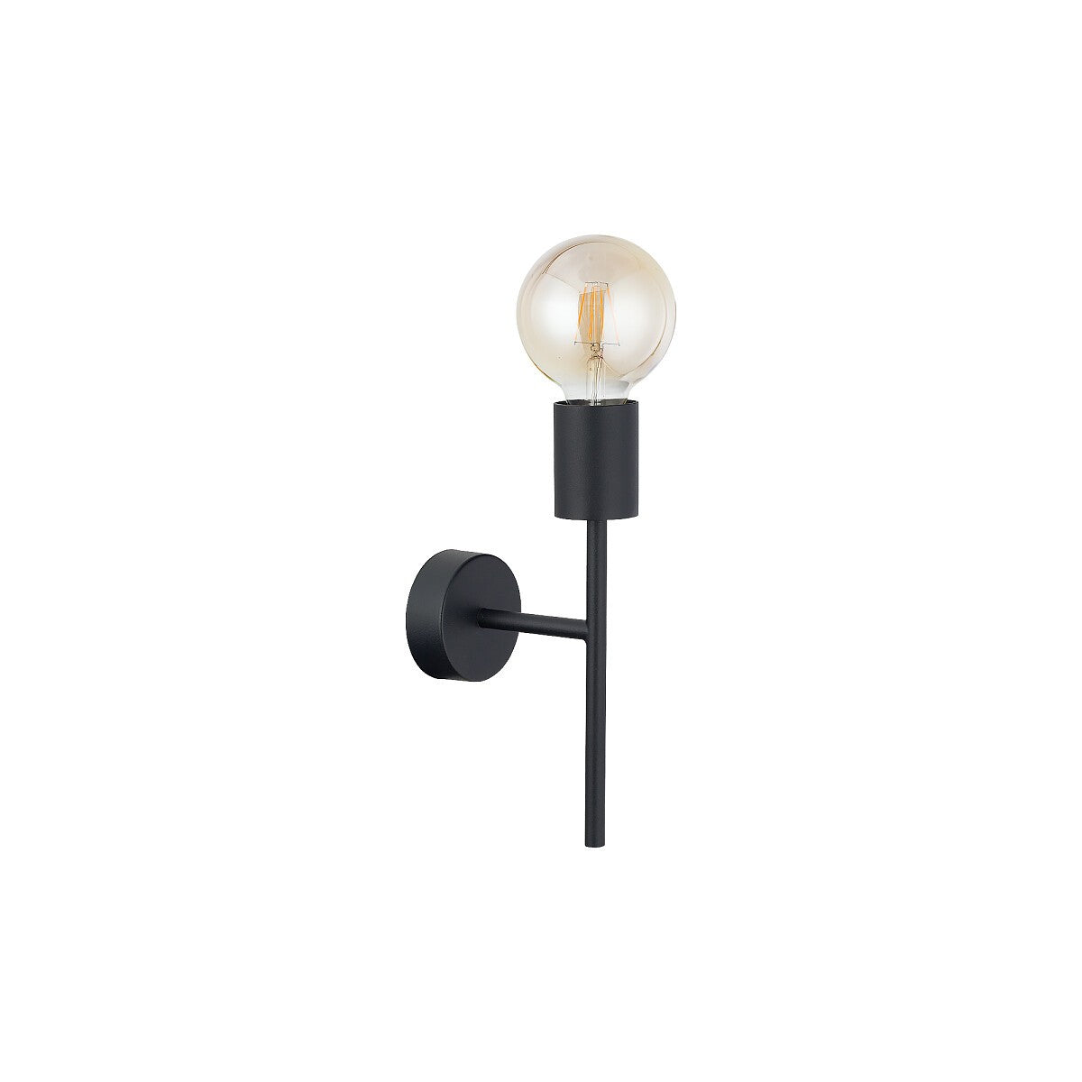 Nowodvorski Kinkiet RADIUS 25W only LED 50/60Hz - Stal lakierowana - Czarny 7762