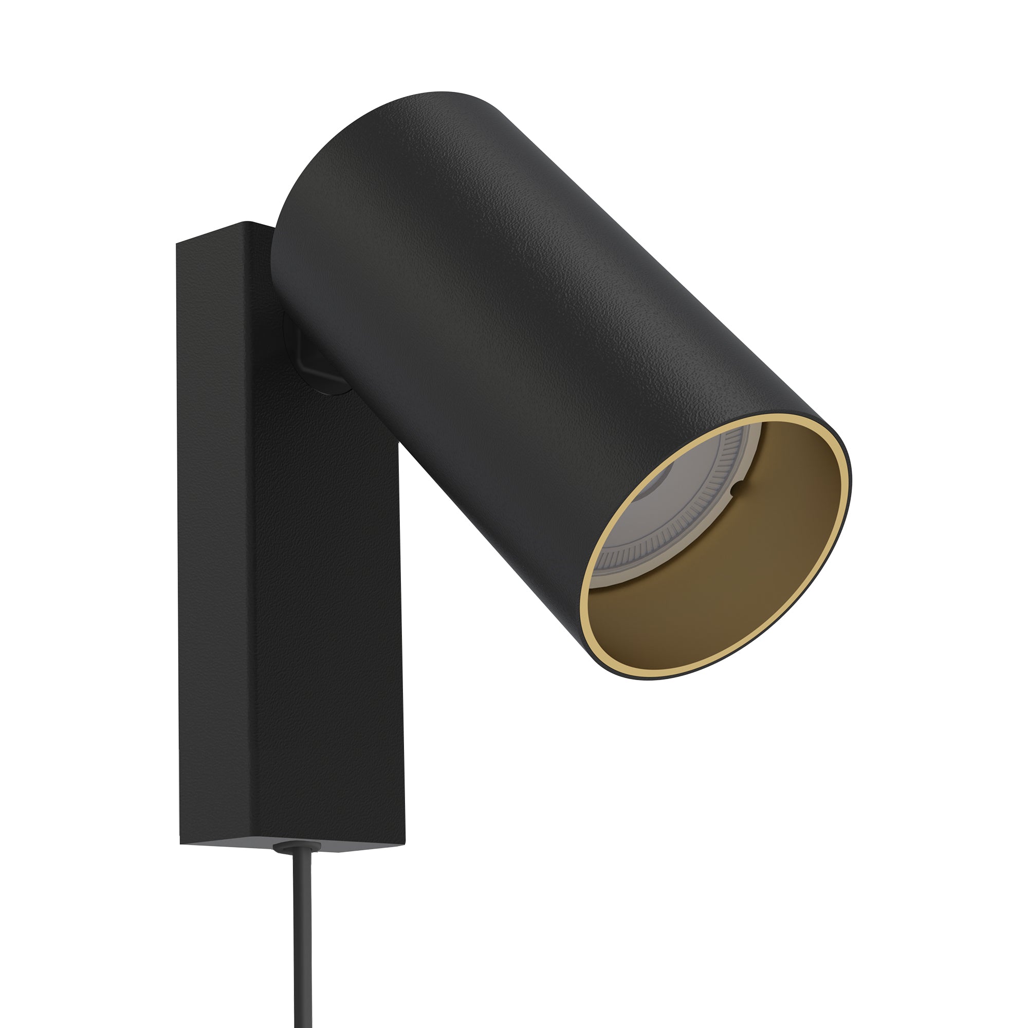 Nowodvorski Kinkiet regulowany z włącznikiem MONO 10W only LED 50/60Hz - Stal lakierowana - Czarny II