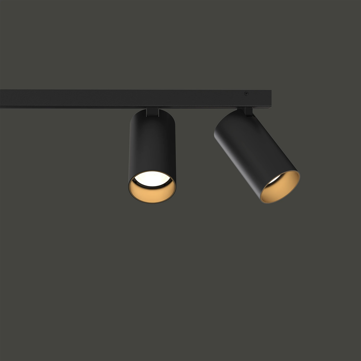 Nowodvorski Reflektorek / Spot MONO 10W only LED 50/60Hz - Stal lakierowana - Czarny IX 7770 - lampa włączona