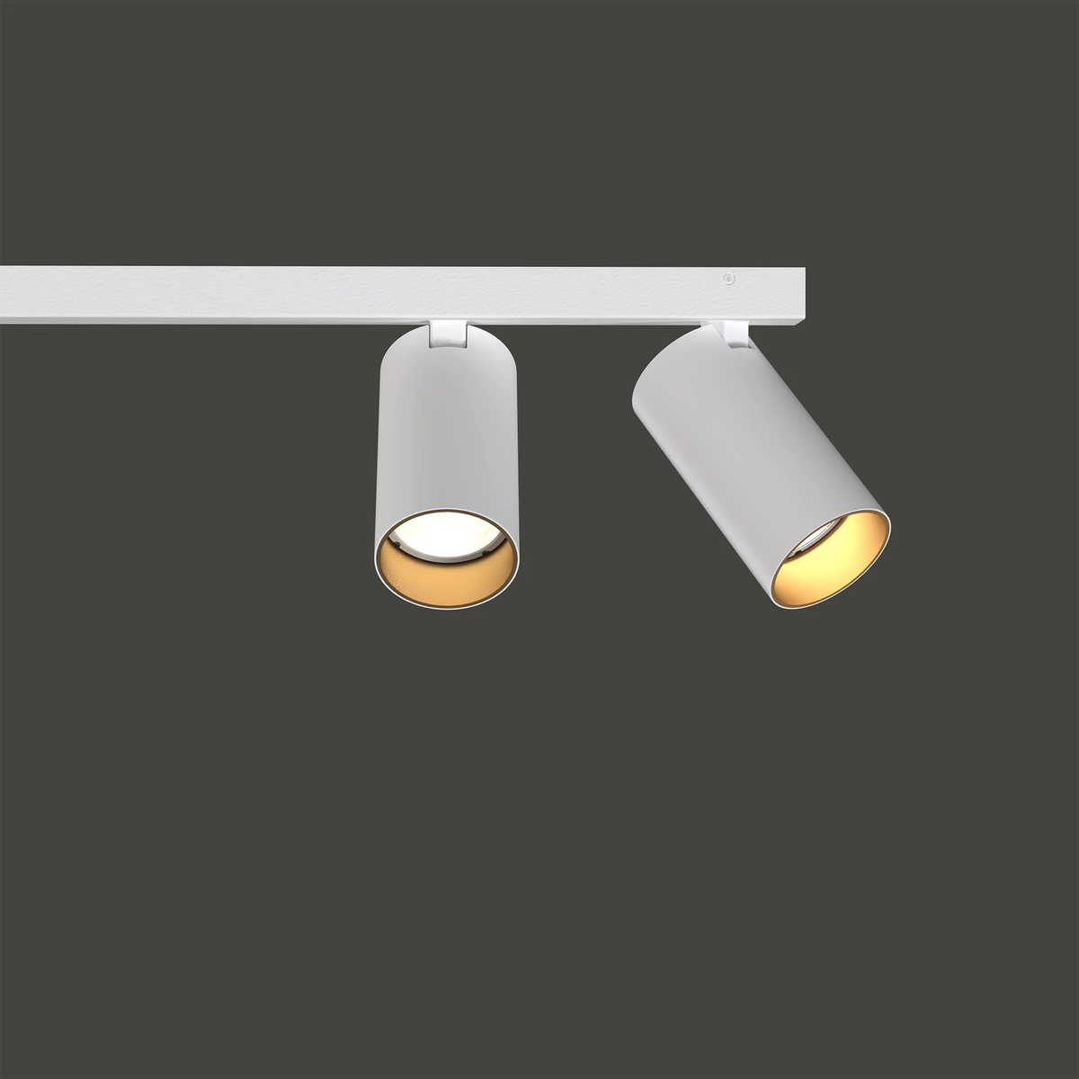 Nowodvorski Reflektorek / Spot MONO 10W only LED 50/60Hz - Stal lakierowana - Biały IX 7777 - lampa włączona