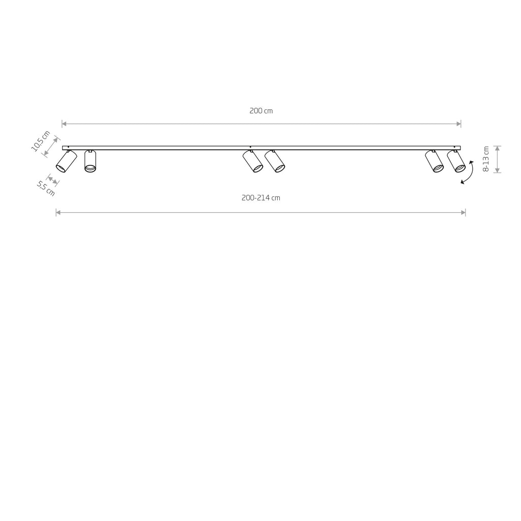 Nowodvorski Reflektorek / Spot MONO 10W only LED 50/60Hz - Stal lakierowana - Biały IX 7777