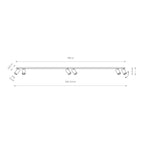 Nowodvorski Reflektorek / Spot MONO 10W only LED 50/60Hz - Lity mosiądz - Miedziany V 7785