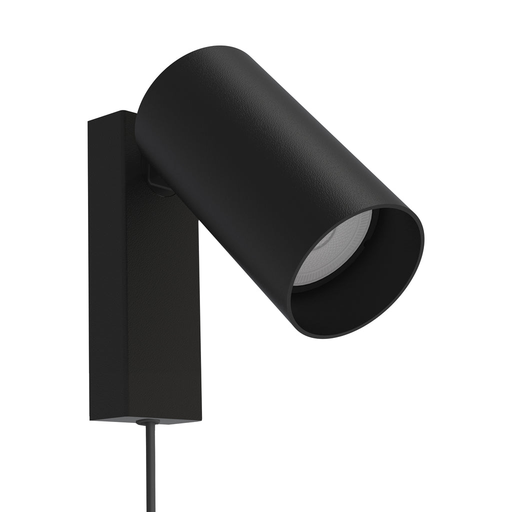 Nowodvorski Kinkiet regulowany z włącznikiem MONO 10W only LED 50/60Hz - Stal lakierowana - Czarny III