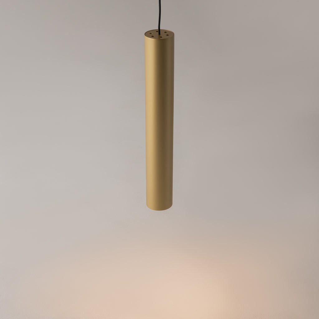 Maytoni Lampa wisząca Pro Focus - Aluminium - Złoty MOD161PL-01G1