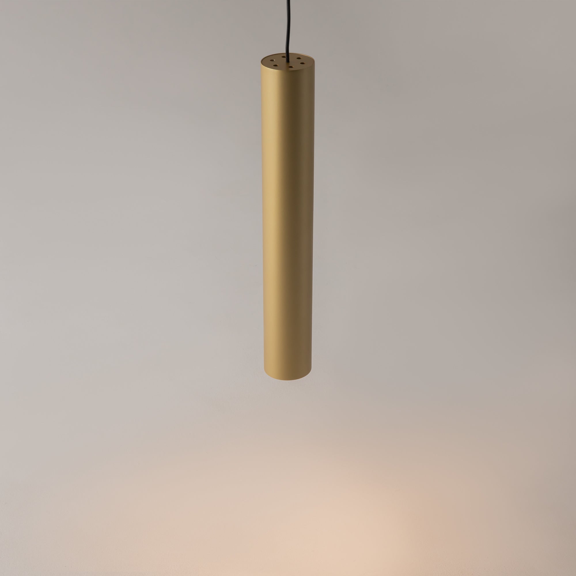 Maytoni Lampa wisząca Pro Focus - Aluminium - Złoty MOD161PL-01G1