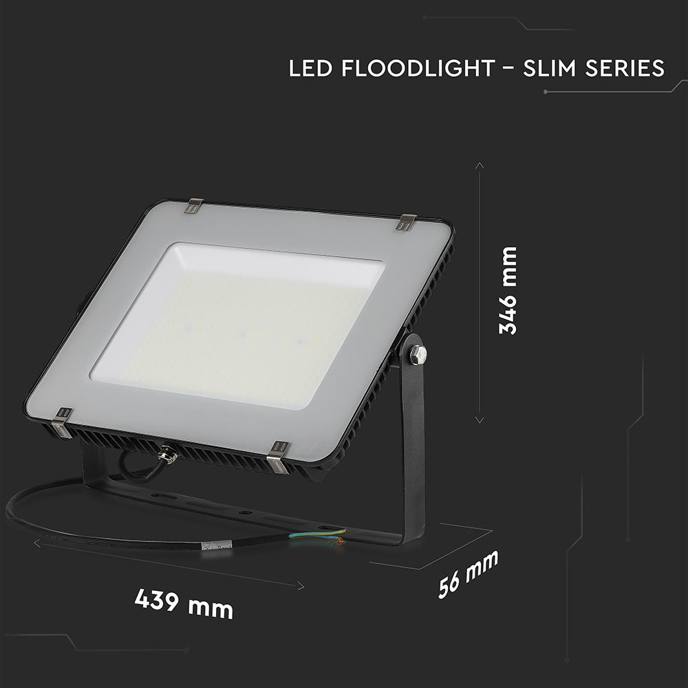200W Naświetlacz LED SMD / Chip SAMSUNG / Barwa:4000K / Obudowa: Czarna / Wydajność: 120lm/w
