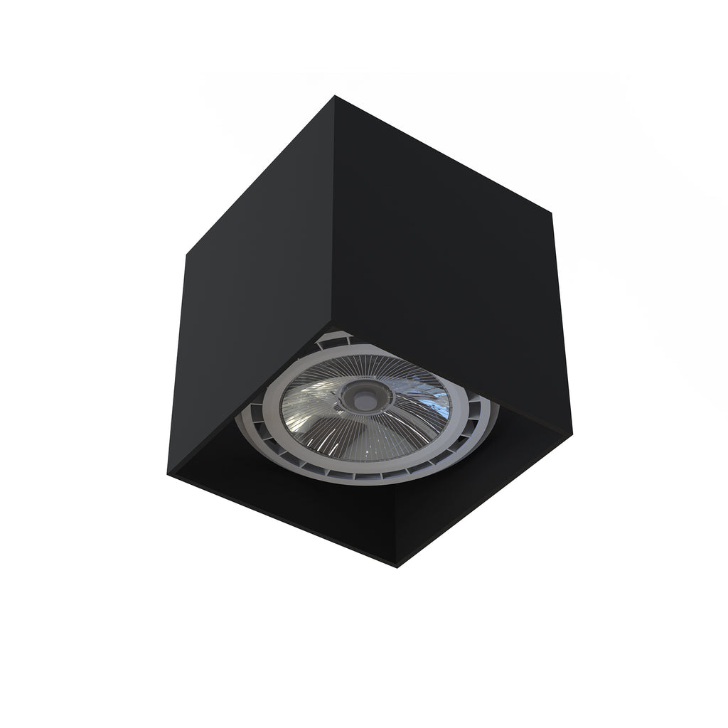 Nowodvorski Lampa downlights natynkowa COBBLE 15 only LED 50/60Hz - Aluminium lakierowane - Czarny