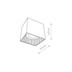 Nowodvorski Lampa downlights natynkowa GROOVE 15W only LED 50/60Hz - Aluminium lakierowane - Czarny I 7792
