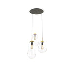 Nowodvorski Lampa wisząca PEAR 25W only LED 50/60Hz - Szkło - Transparentny