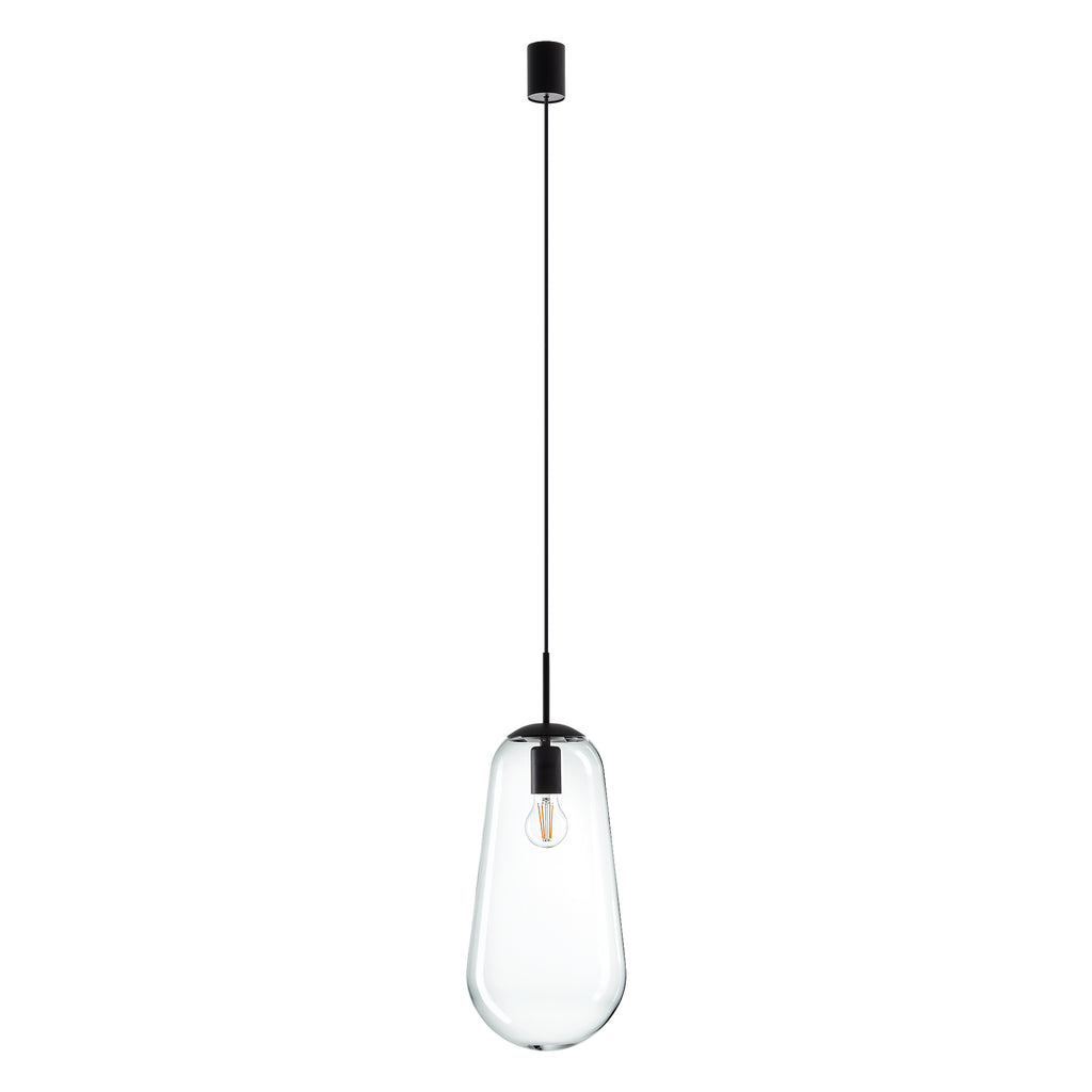 Nowodvorski Lampa wisząca PEAR L 25W only LED 50/60Hz - Szkło - Transparentny I