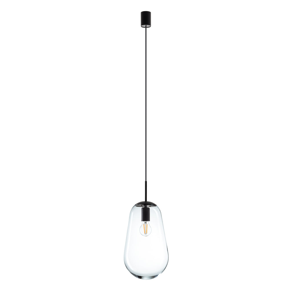 Nowodvorski Lampa wisząca PEAR M 25W only LED 50/60Hz - Szkło - Transparentny I