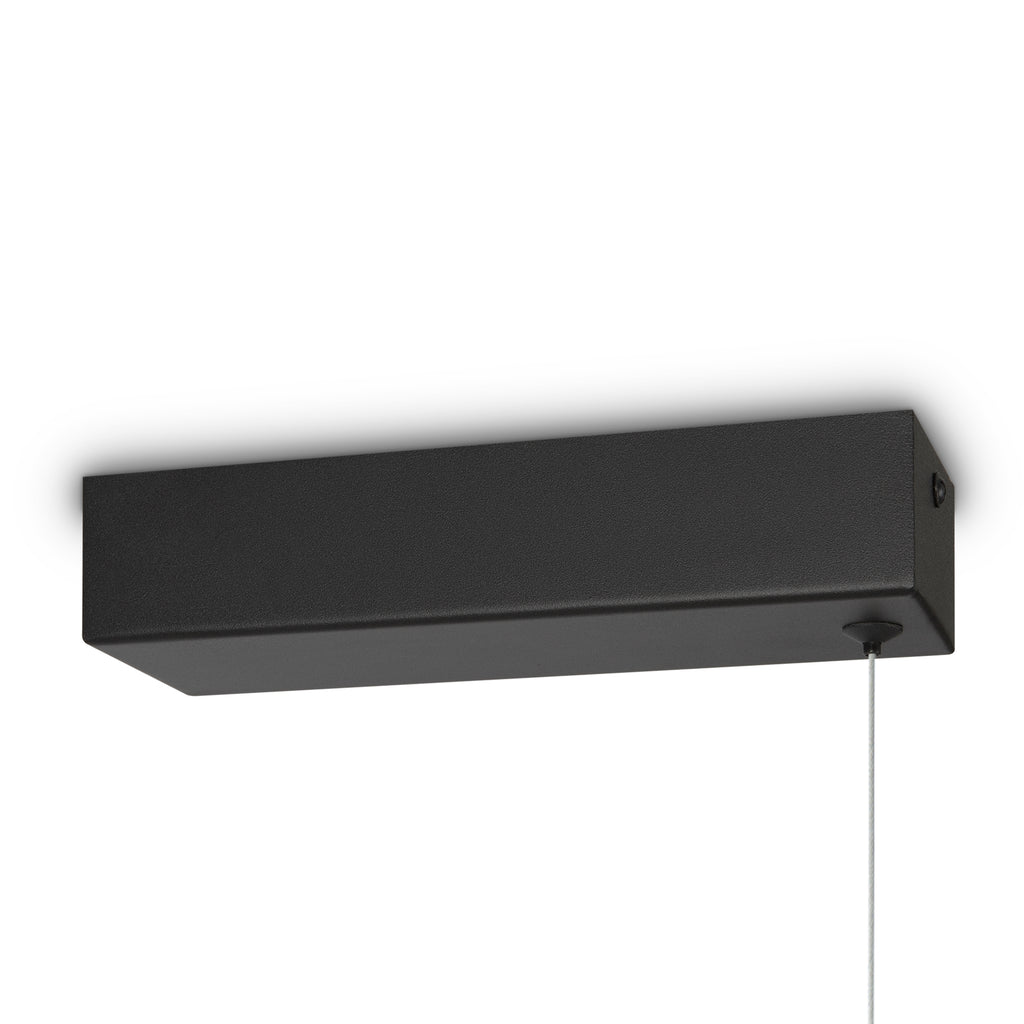 Maytoni Lampa wisząca Halo - Aluminium - Czarny MOD005PL-L48BK