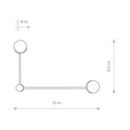 Nowodvorski Kinkiet ORBIT 12W only LED 50/60Hz - Stal lakierowana - Biały II 7801