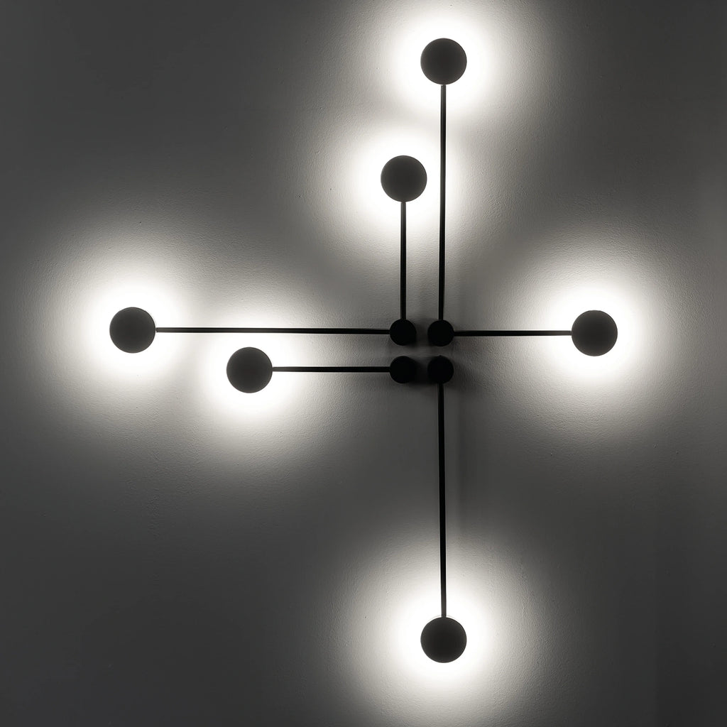 Nowodvorski Kinkiet ORBIT 12W only LED 50/60Hz - Stal lakierowana - Czarny IV 7806