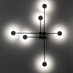 Nowodvorski Kinkiet ORBIT 12W only LED 50/60Hz - Stal lakierowana - Czarny IV 7806