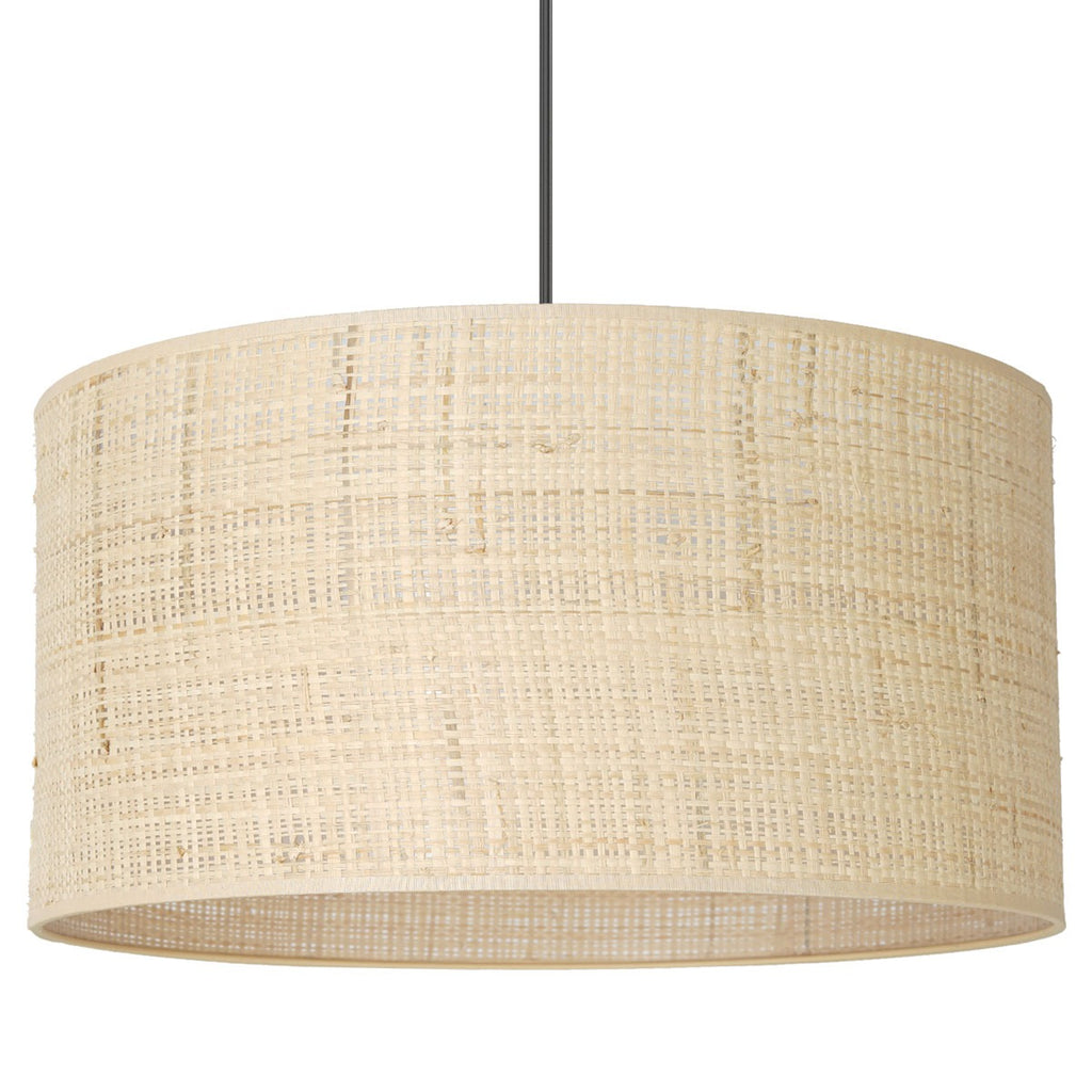 żyrandol Rattan cylinder shade dia 400, h 200 1xE27