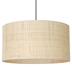żyrandol Rattan cylinder shade dia 400, h 200 1xE27