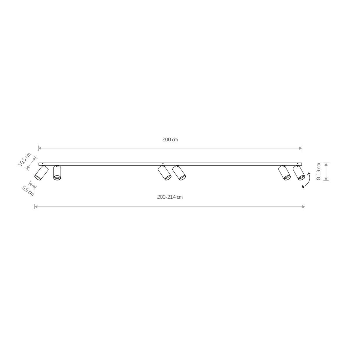 Nowodvorski Reflektorek / Spot MONO 10W only LED 50/60Hz - Stal lakierowana - Biały X 7813