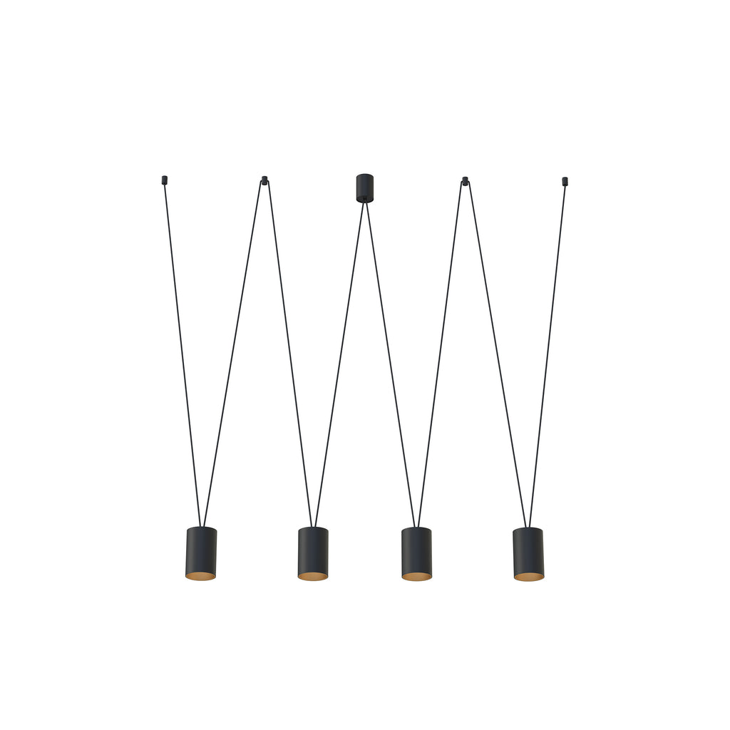 Nowodvorski Lampa wisząca MORE TONE 10W only LED 50/60Hz - Stal lakierowana - Czarny I