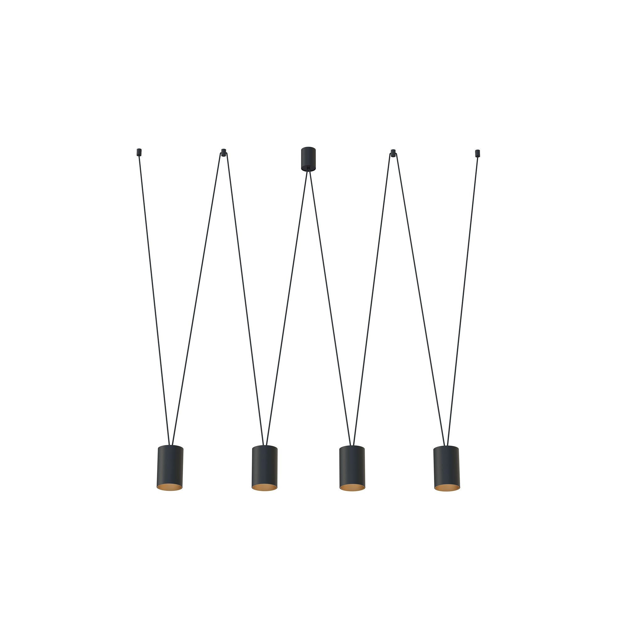 Nowodvorski Lampa wisząca MORE TONE 10W only LED 50/60Hz - Stal lakierowana - Czarny I