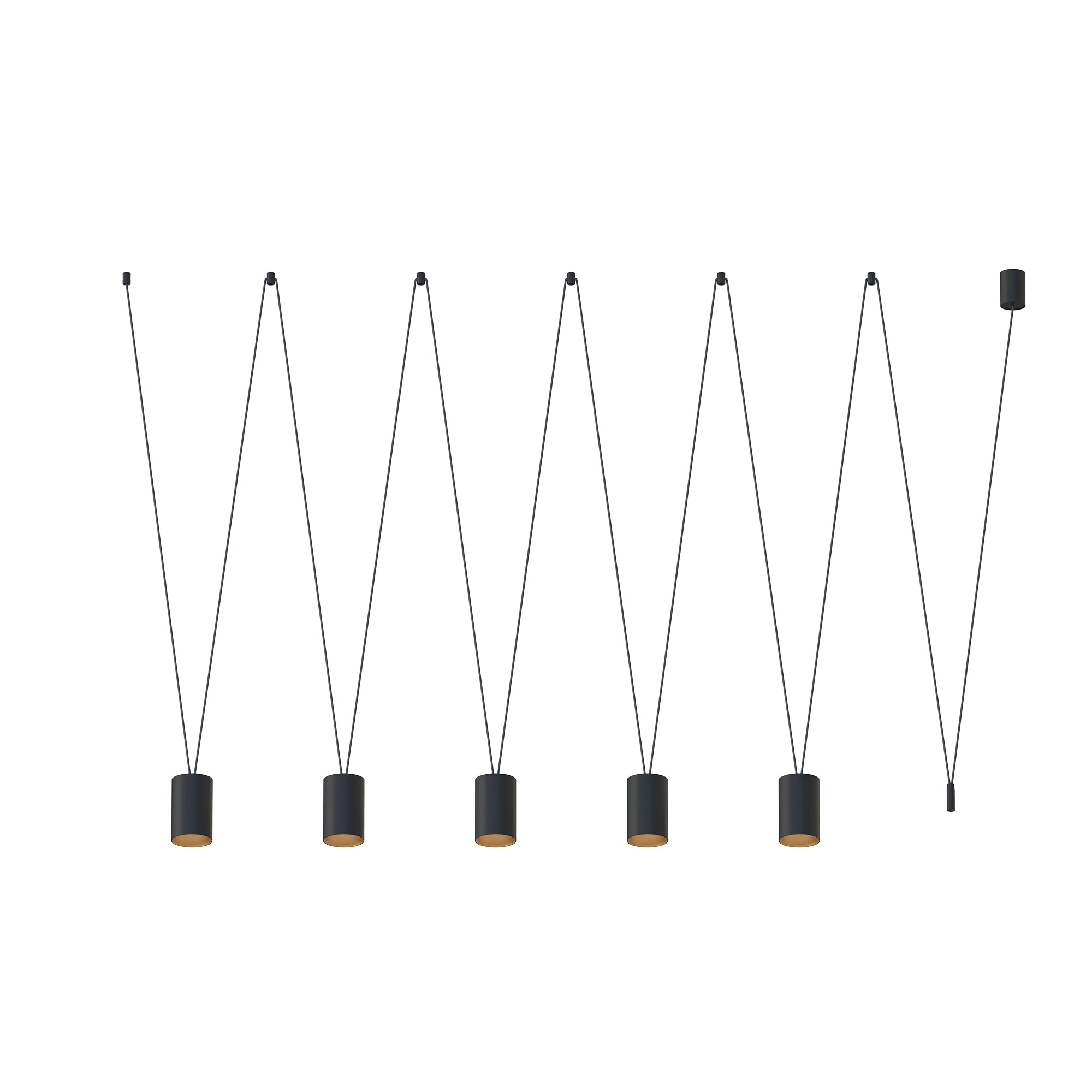 Nowodvorski Lampa wisząca MORE TONE 10W only LED 50/60Hz - Stal lakierowana - Czarny II