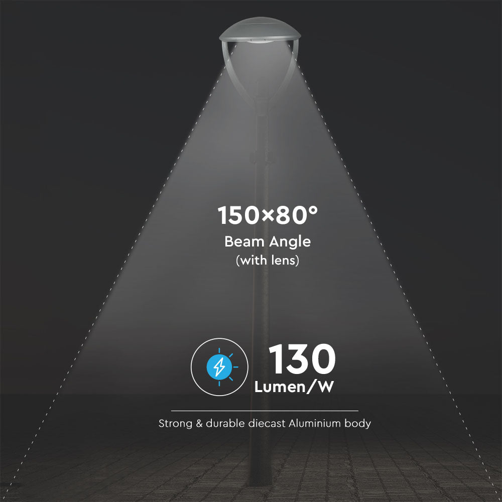 50W Lampa ogrodowa (CLASS II,TYPE III-M LENS) / Chip SAMSUNG / Barwa:4000K