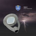 50W Lampa ogrodowa (CLASS II,TYPE III-M LENS) / Chip SAMSUNG / Barwa:4000K