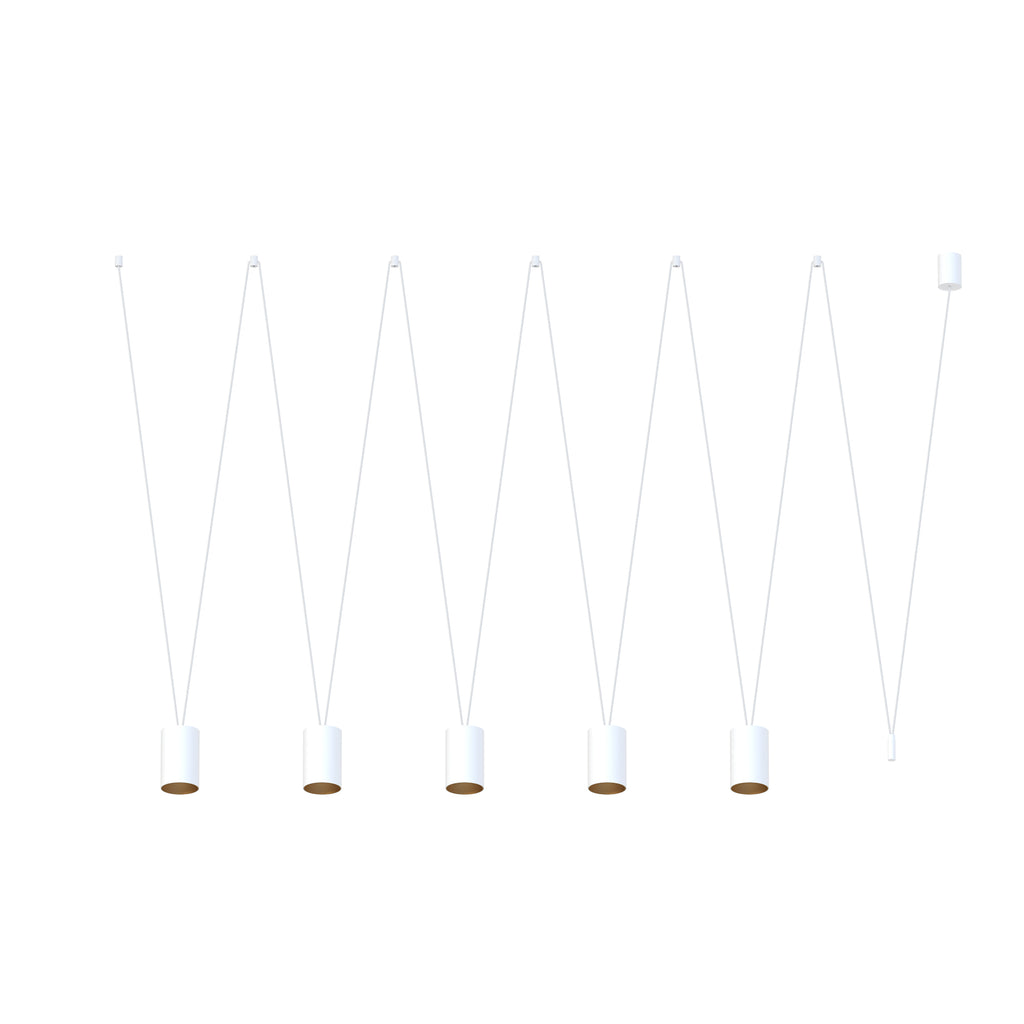 Nowodvorski Lampa wisząca MORE TONE 10W only LED 50/60Hz - Stal lakierowana - Biały II