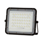 10W Solarny naświetlacz LED z czujnikiem zmierzchu / Panel z przewodem: 3m / Pilot / Bateria 6000mAh/ Barwa:4000K / Obudowa: Czarna