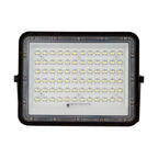 15W Solarny naświetlacz LED z czujnikiem zmierzchu / Panel z przewodem: 3m / Pilot / Bateria 12000mAh/ Barwa:4000K / Obudowa: Czarna