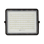 20W Solarny naświetlacz LED z czujnikiem zmierzchu / Panel z przewodem: 3m / Pilot / Bateria 16000mAh/ Barwa:6400K / Obudowa: Czarna