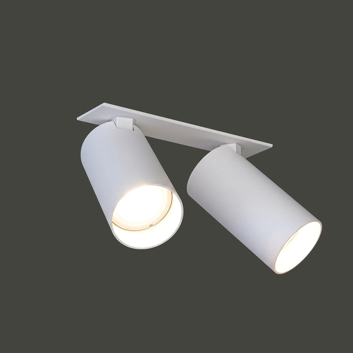 Nowodvorski Reflektorek / Spot MONO SURFACE 10W only LED 50/60Hz - Stal lakierowana - Biały VI 7828 - lampa włączona