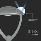 100W Lampa ogrodowa (CLASS II,TYPE III-M LENS) / Chip SAMSUNG / Barwa:4000K