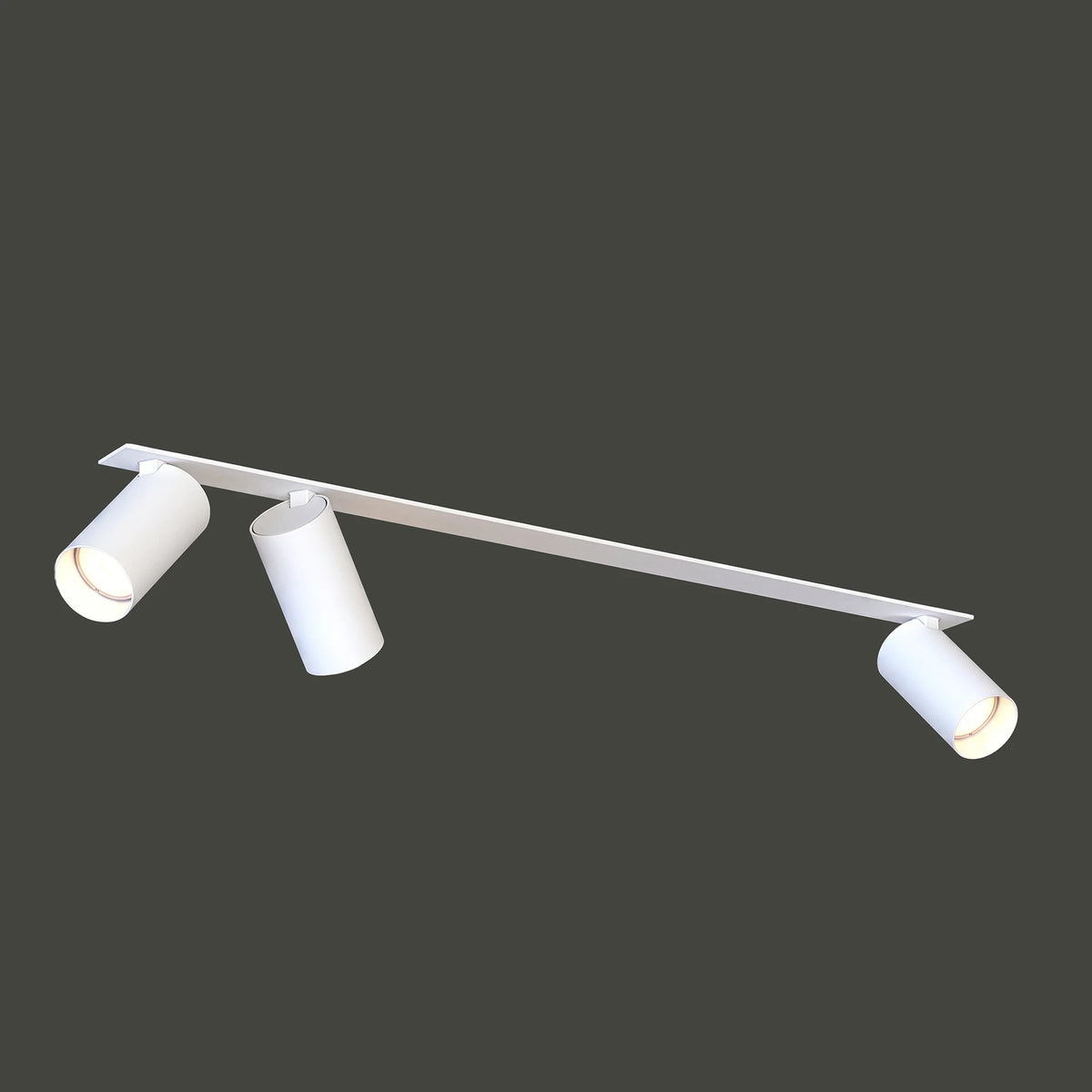 Nowodvorski Reflektorek / Spot MONO SURFACE 10W only LED 50/60Hz - Stal lakierowana - Biały VII 7830 - lampa włączona