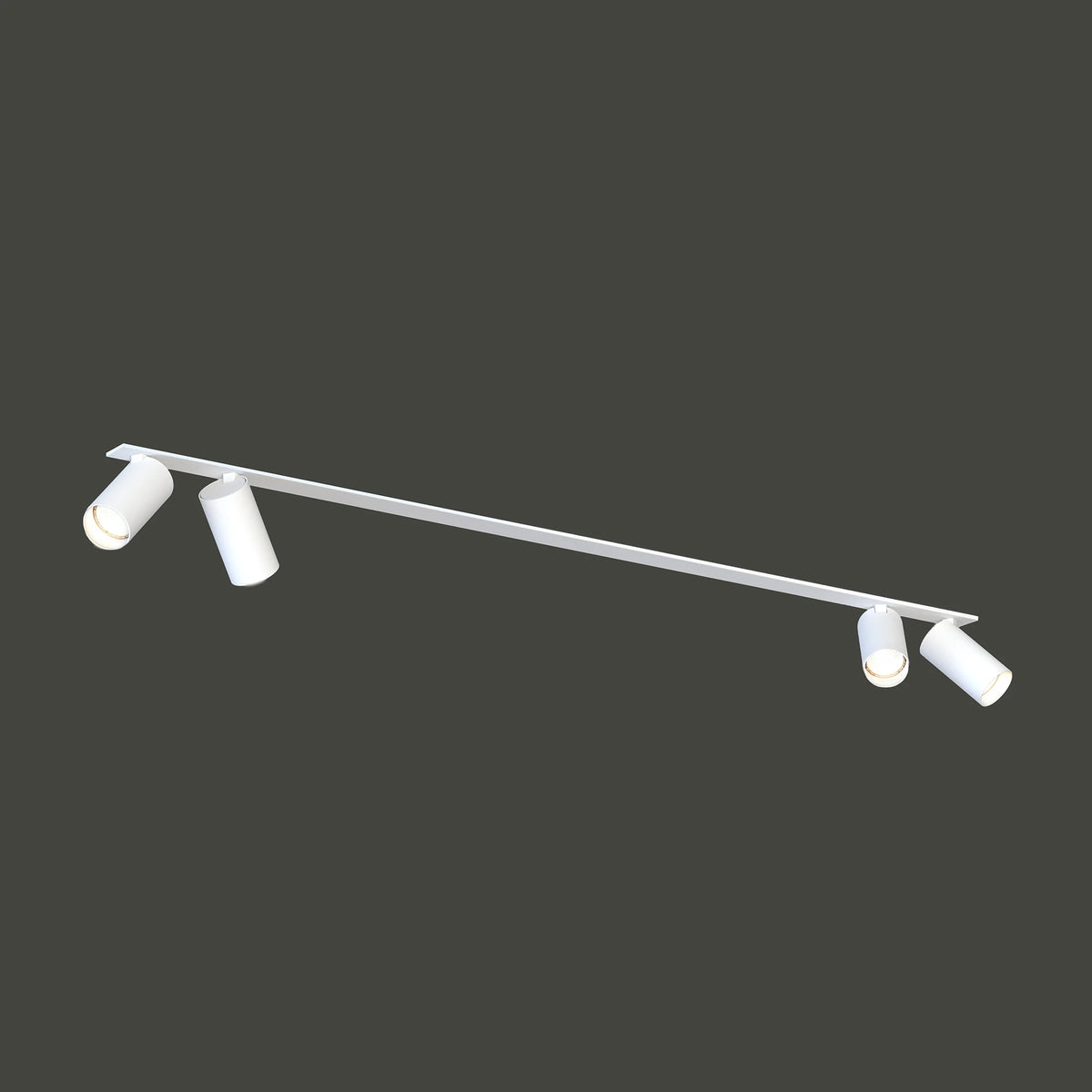 Nowodvorski Reflektorek / Spot MONO SURFACE 10W only LED 50/60Hz - Stal lakierowana - Biały VIII 7831 - lampa włączona