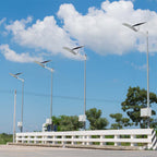 30W Lampa uliczna solarna / Barwa:4000K / Obudowa: Srebrna